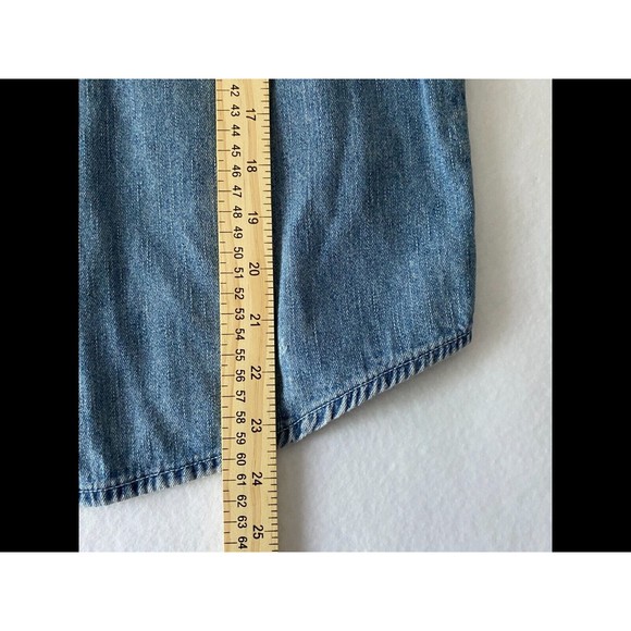 American Eagle Outfitters Chambray Denim Shirt Womens S Button Rare Vintage 90's - Picture 8 of 11